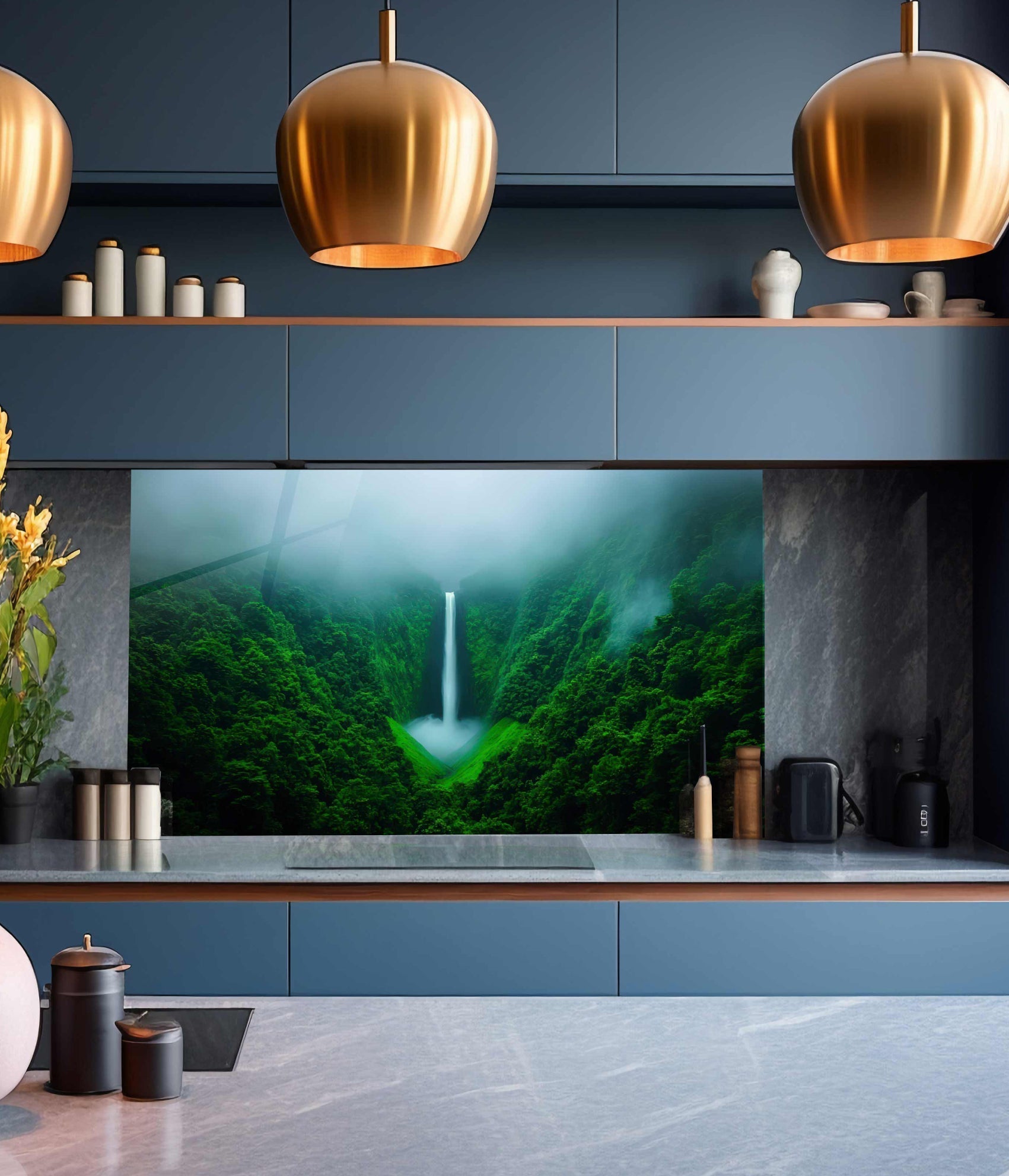 Glass Backsplashes