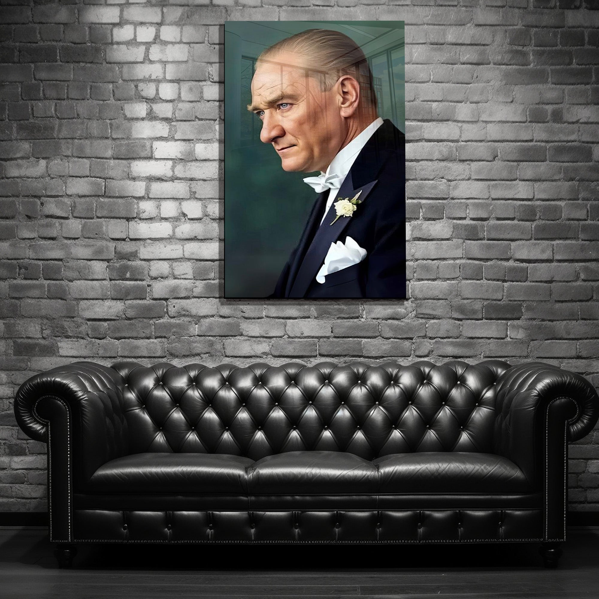 ATATÜRK TEMALI CAM TABLOLAR