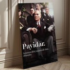 Atatürk Temalı Temperli Cam Duvar Tablosu – Premium UV Baskı, Modern & Şık Dekor