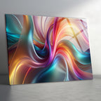 Temperli Cam Duvar Tablosu – Vitray Temalı Gelincik Çiçeği Cam Tablo