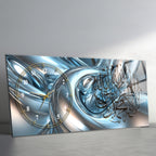 Temperli Cam Duvar Saati – La İlahe İllallah Muhammedün Resulullah Yazılı