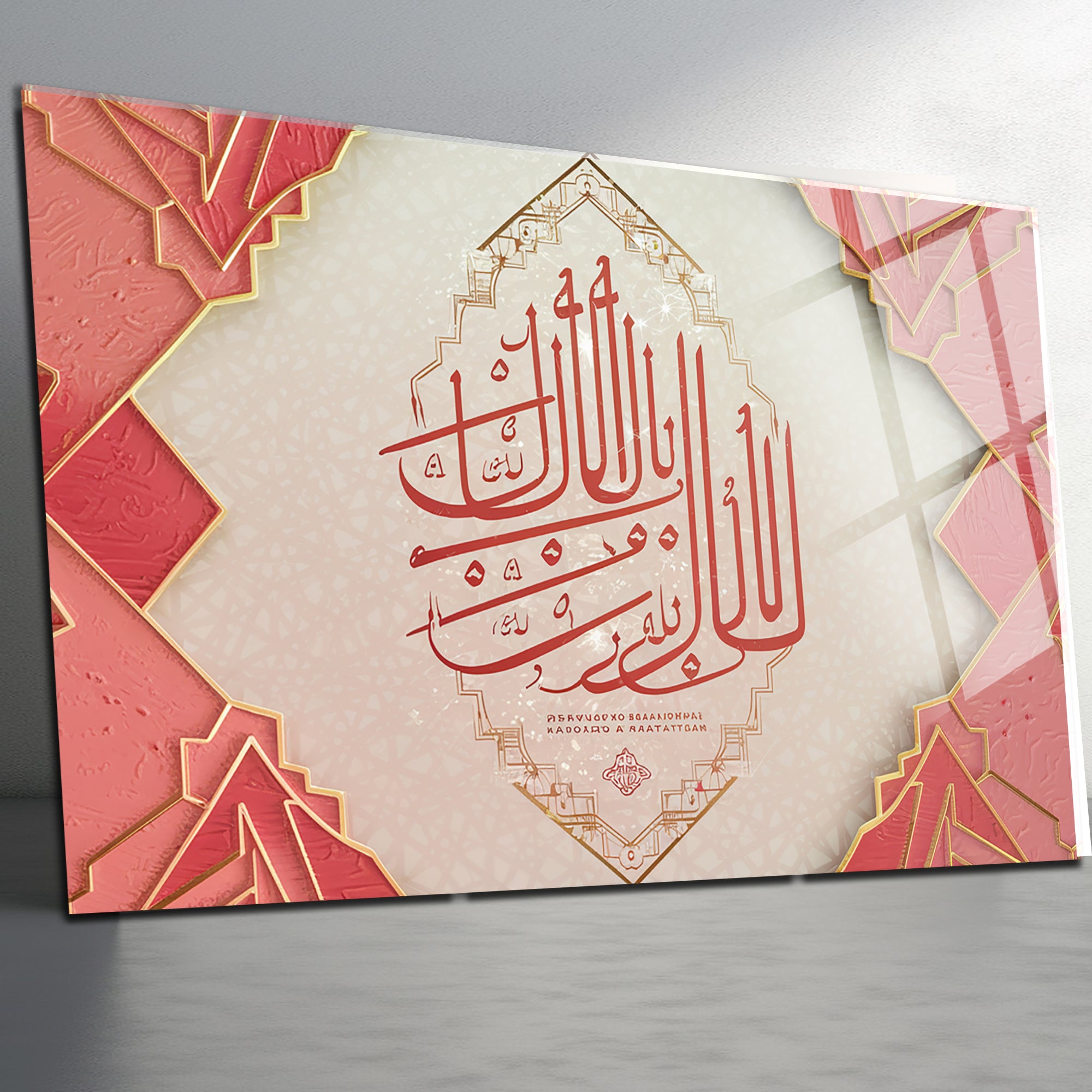 Hummingbird and Flower Themed Stained Glass Tempered Glass Painting – Colorful Nature Wall Decor