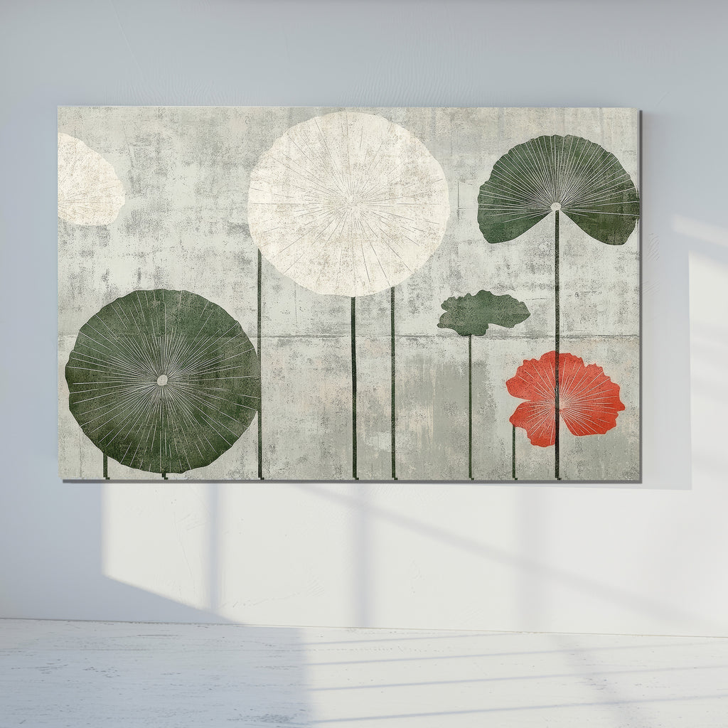 Renkli  Soyut Temperlenmiş Cam Tablo