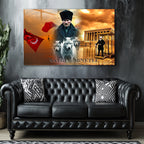 Atatürk Temalı Temperli Cam Duvar Tablosu – Premium UV Baskı, Modern & Şık Dekor