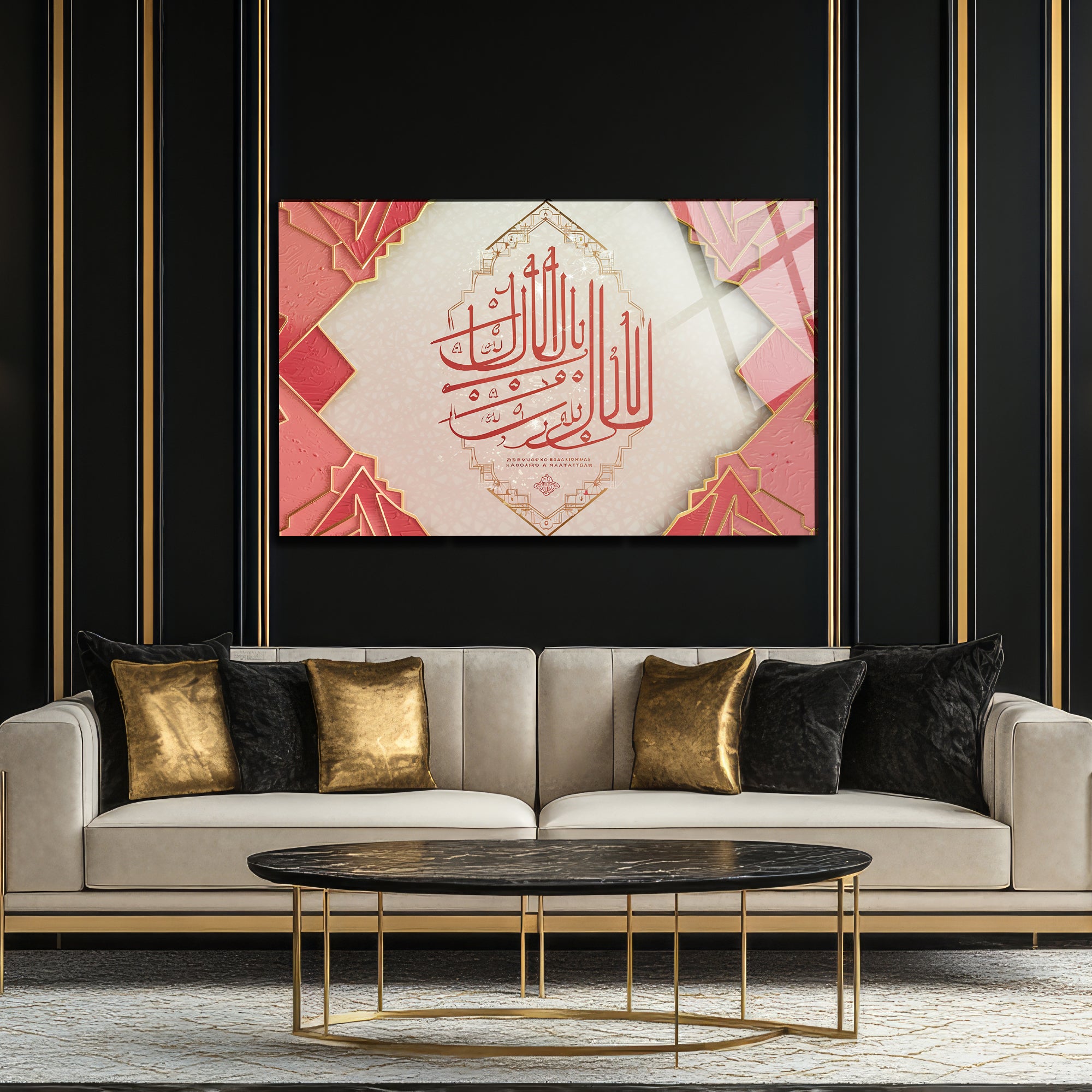 Hummingbird and Flower Themed Stained Glass Tempered Glass Painting – Colorful Nature Wall Decor