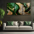 3 Parçalı Temperli Cam Duvar Tablosu