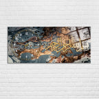Tempered Glass Wall Art – Besmele (Bismillahirrahmanirrahim) İslami Duvar Saati (Kopya) (Kopya) (Kopya)