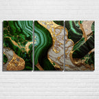 3 Parçalı Temperli Cam Duvar Tablosu