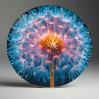 Temperli Cam Duvar Tablo Hindibağ  70x70 cm