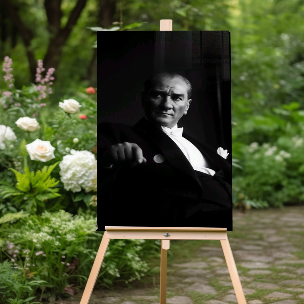Atatürk Temalı Temperli Cam Duvar Tablosu – Premium UV Baskı, Modern & Şık Dekor (Kopya)
