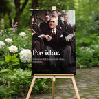 Atatürk Temalı Temperli Cam Duvar Tablosu – Premium UV Baskı, Modern & Şık Dekor