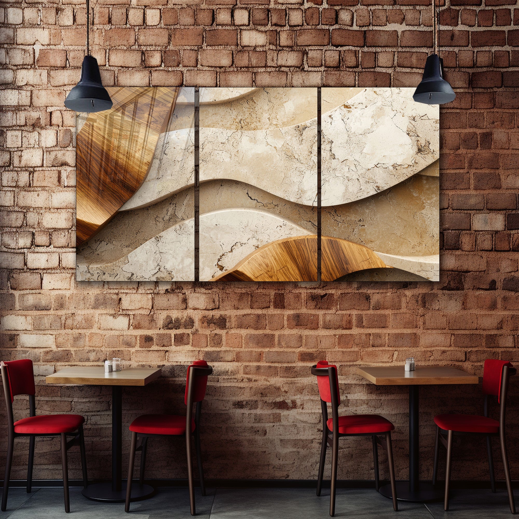 Silver Metallic Abstract Tempered Glass Painting, Modern 3D Wall Decor, Stylish and Luxury Glass Artwork